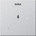 Gira System55 228826 Накладка для док-станции (алюминий)