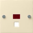 Gira System55 063801 Накладка выключателя со шнуром (окошко, кремовая глянцевая)
