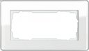 Gira Esprit Glass C 1002512 Рамка 2-постовая (белое стекло)