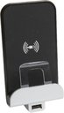 Bticino Axolute H4285CW2 Беспроводное зарядное устройство + USB (USB тип А, черный/алюминий)