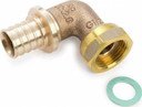 Rehau RX 13662951001 Переходник угловой с накидной гайкой (1/2", 20 мм, бронза)