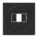 Gira S-Color 027647 Крышка розетки USB (USB/TAE, черная)