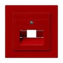 Gira S-Color 027043 Крышка розетки компьютерной (RJ45/UAE/IAE, красная)
