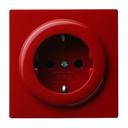 Gira S-Color 018843 Розетка SCHUKO с заземляющим контактом (16 А, под рамку, скрытая установка, красная)