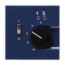 Gira S-Color 039446 Термостат для теплых полов (10 А, 230 В, под рамку, скрытая установка, синий)