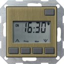 Gira ClassiX 1175603 Таймер электронный Easy (1000 Вт, под рамку, скрытая установка, бронзовый)