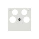 Gira S-Color 025940 Крышка розетки телевизионной (TV+Radio+2xSAT, белая)