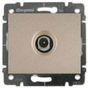 Legrand Galea Life 696838 Крышка для розетки телевизионной (TV, 1 шт, проходная, под рамку, с/у, коричневый)