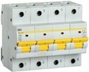 IEK ВА47-150 MVA50-4-080-C Автоматический выключатель четырехполюсный 80А (15 кА, C)