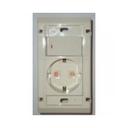 Legrand e-Fren 853104 Блок розетки с выключателем (16 А, с/у, белый)