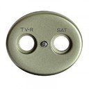 ABB Tacto 5550.1 CV Накладка розетки телевизионной (TV-FM-SAT, шампань)