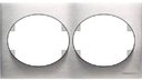 ABB Tacto 5572.1 OX Рамка 2-постовая (горизонт, сталь)