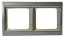 ABB Olas 8472.1 AP Рамка 2-постовая (горизонт., перламутровый металлик)