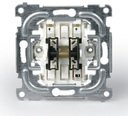 ABB Impressivo 2TKA000179G1 Переключатель двухклавишный (16 А, механизм, с/у)