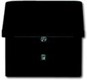 ABB Allwetter 2CKA002064A0295 Розетка SCHUKO (16 А, з/к, крышка, шторки,под рамку, скрытая установка, антрацит)