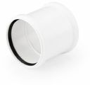 Rehau Raupiano Plus 11240471001 Муфта двухраструбная с уплотнительным кольцом (Ø 160 мм, полипропилен)