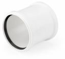 Rehau Raupiano Plus 11233541001 Муфта надвижная с уплотнительным кольцом (Ø 90 мм, полипропилен)