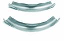Rehau RauTitan 12686441001 Направляющая угловая (45°, 32 мм, без фиксирующих колец, оцинк. сталь)