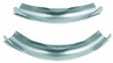 Rehau RauTitan 12611531001 Направляющая угловая (90°, 32 мм, с фиксирующими кольцами, оцинк. сталь)