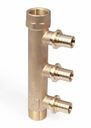 Rehau RX+ 14563851001 Гребёнка распределительная (3 отвода, 3/4", 16 мм)