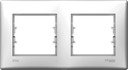 Schneider Electric Sedna SDN5810621 Рамка 2-постовая (горизонтальная, белый)