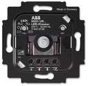 ABB 2CKA006512A0345 Светорегулятор поворотно-нажимной (2-100 Вт, механизм, подсветка, с/у)