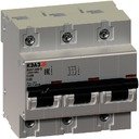 КЭАЗ ВА47-100 141630 Автоматический выключатель трехполюсный 100А (10 кА, C)