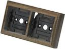 Simon 73 Loft Plump 73620-236 Рамка 2-постовая (седой дуб)
