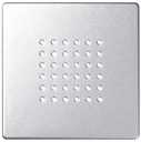 Simon 82 Detail 82052-93 Накладка для цифрового радио (алюминий)
