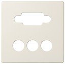 Simon 82 Detail 8200092-031 Крышка розетки AV (VGA+3хRCA, слоновая кость)