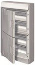 ABB Mistral65 1SLM006501A1109 Бокс настенный 4х18 модулей (непрозрачная дверь)
