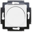 ABB Levit 2CHH942247A6001 Светорегулятор поворотно-нажимной (60-600 Вт, под рамку, скрытая установка, белый/ледяной)
