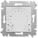 ABB Levit 2CHH920003A6016 Терморегулятор поворотный универсальный (16 A, под рамку, с/у, серый/белый)