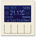 ABB Levit 2CHH911031A4017 Терморегулятор программируемый универсальный (в сборе, с/у, слоновая кость/белый)