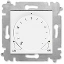 ABB Levit 2CHH920003A6003 Терморегулятор поворотный универсальный (16 A, под рамку, с/у, белый/белый)