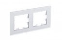 Schneider Electric AtlasDesign Nature ATN330102 Рамка 2-постовая (матовое белое стекло)