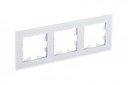 Schneider Electric AtlasDesign Nature ATN330103 Рамка 3-постовая (матовое белое стекло)