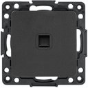 Стокгольм Механизм Розетки RJ-45 1-местной черный EKF PROxima