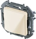 Legrand Inspiria 673891 вывод кабеля для скрытого монтажа, максимальный диаметр кабеля 12 мм, с зажимом для крепления, цвет "Слоновая кость"
