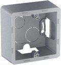 Legrand Inspiria 673982 коробка для накладного монтажа , 1 пост, цвет "Алюминий"