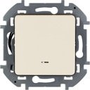 Legrand Inspiria 673661 переключатель одноклавишный с подсветкой/индикацией для скрытого монтажа, цвет "Слоновая кость", номинальный ток 10 А, напряжение ~250В