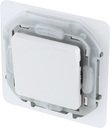Legrand Inspiria 673670 переключатель одноклавишный пылевлагозащитный для скрытого монтажа, цвет "Белый", номинальный ток 10 А, напряжение ~250В, степень пылевлагозащиты IP44