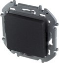 Legrand Inspiria 673683 переключатель промежуточный одноклавишный для скрытого монтажа, цвет "Антрацит", номинальный ток 10 А, напряжение ~250В
