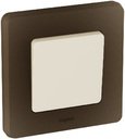 Legrand Inspiria 673939 рамка декоративная универсальная, 1 пост, для горизонтальной или вертикальной установки, цвет "Бронза"