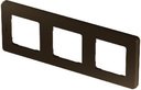 Legrand Inspiria 673959 рамка декоративная универсальная, 3 поста, для горизонтальной или вертикальной установки, цвет "Бронза"