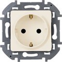 Legrand Inspiria 673721 розетка с заземлением для скрытого монтажа, цвет "Слоновая кость", ток 16 А, напряжение ~250В, максимальная мощность 3680 Вт.