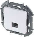 Legrand Inspiria 673820 розетка телефонная для скрытого монтажа, разьем RJ 11, цвет "Белый".
