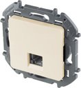 Legrand Inspiria 673821 розетка телефонная для скрытого монтажа, разьем RJ 11, цвет "Слоновая кость".