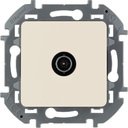 Legrand Inspiria 673861 розетка телевизионная для скрытого монтажа, проходная для схемы "шлейф", 14 дБ 4-862 МГц, цвет "Слоновая кость"